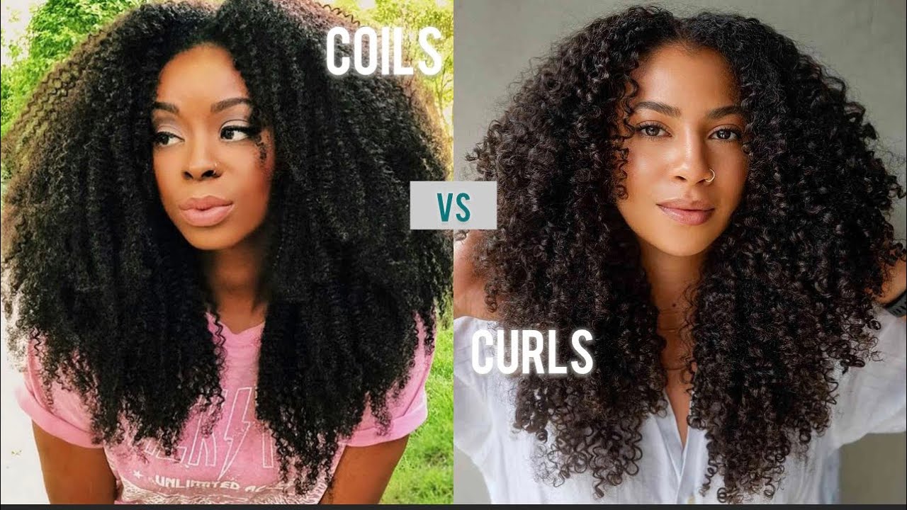 Coily hair care vs curly hair care. 