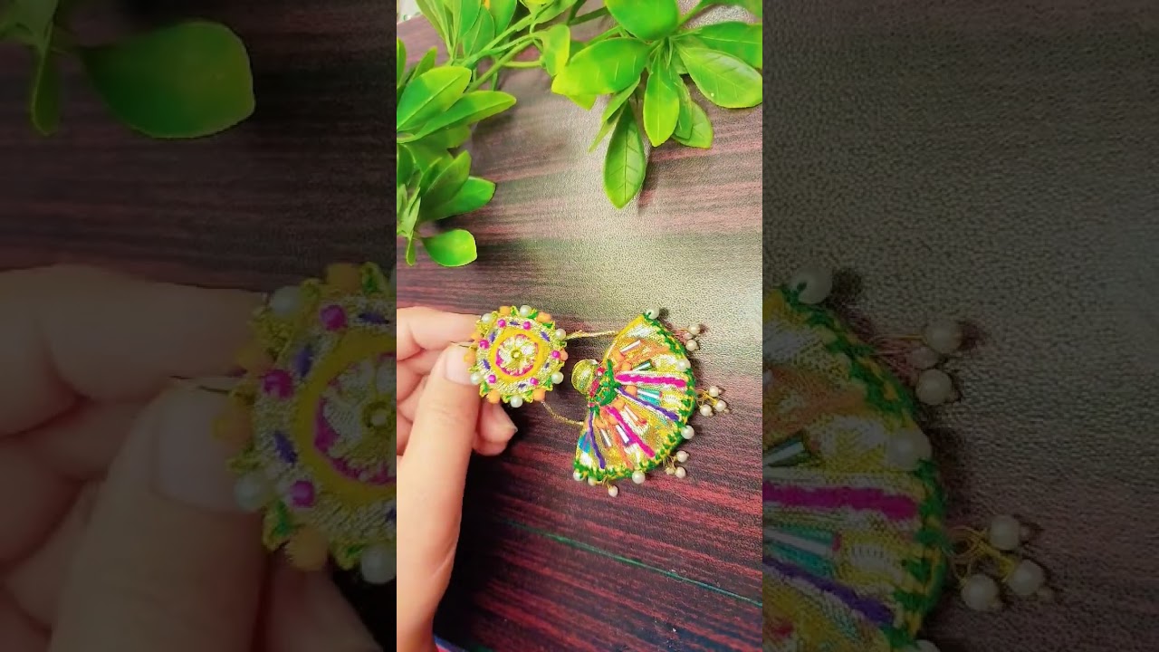handemade beautiful beaded jewellery collection #ytshorts #shortsfeed #viral