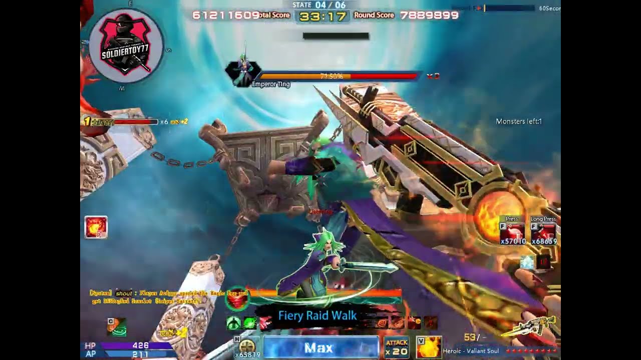 MAT ONLINE - NEW PVE WEAPON INFERNO 4 [HARD] SOLO GAMEPLAY