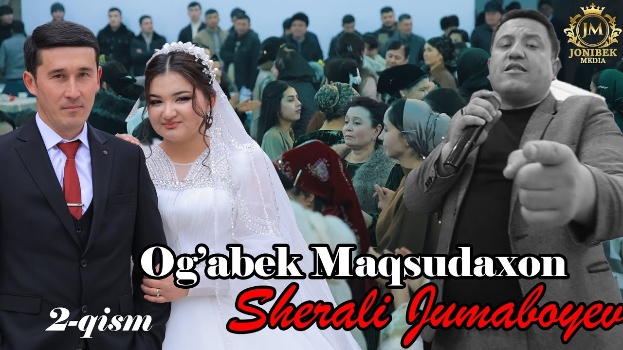 Og'abek Maqsuda nikoh to'y kechasi 2- qism Sherali jumaboyev to'y xizmatida