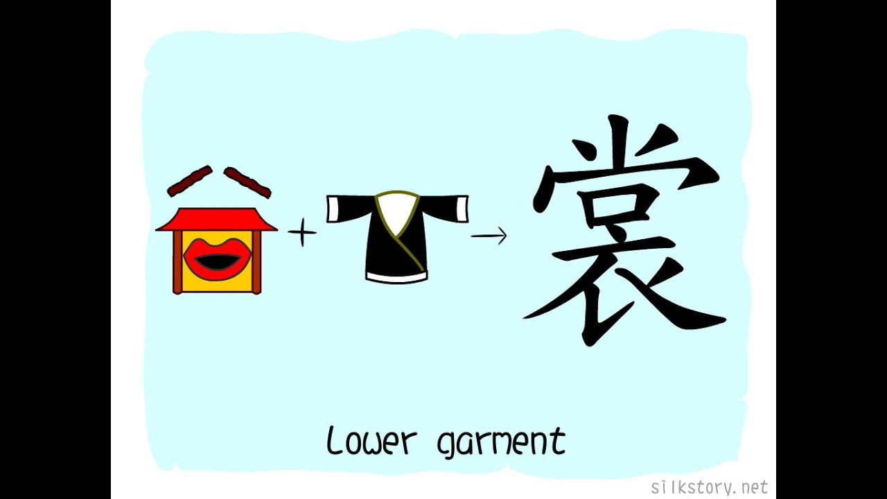 The Story of Chinese Character: 裳