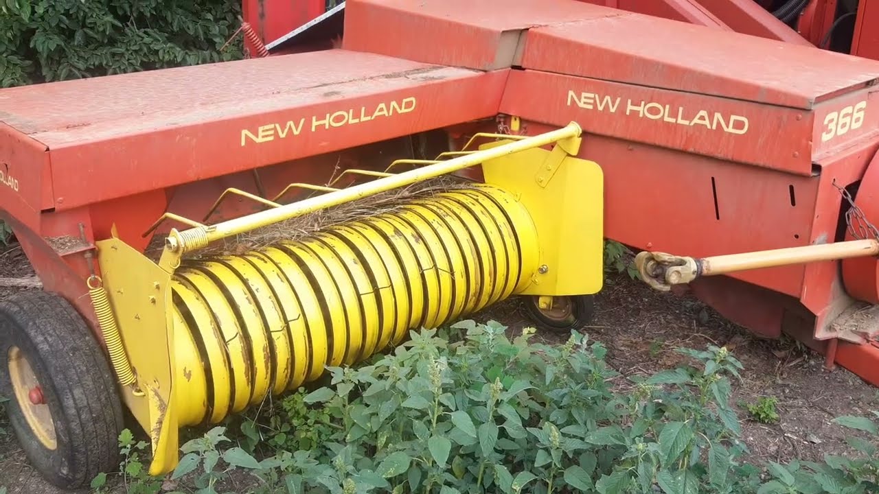 ČIŠĆENJE I PODMAZIVANJE PRESE NEW HOLLAND 366