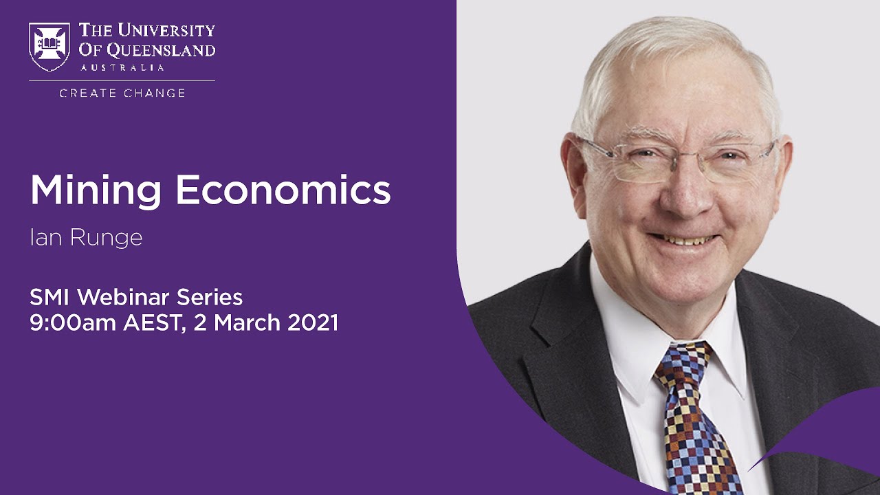 Ian Runge - Mining Economics