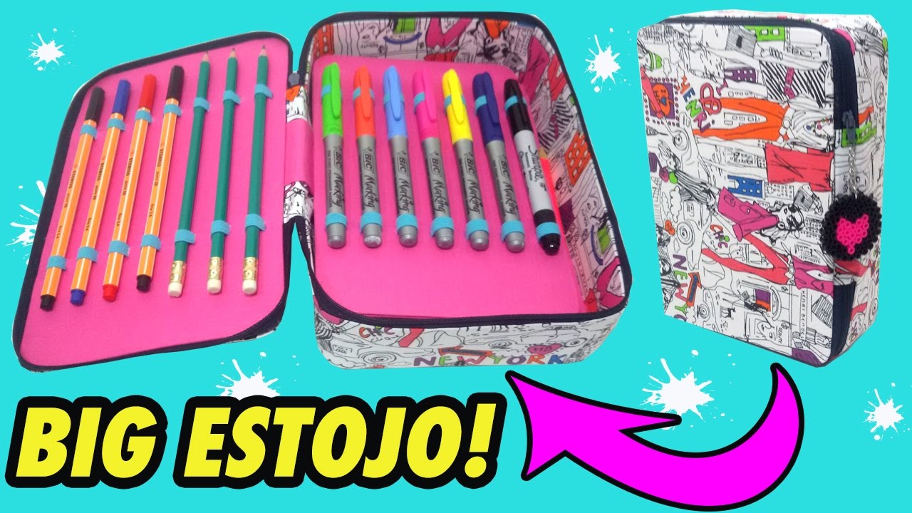 ESTOJO Maxi -  Material Escolar -  DIY