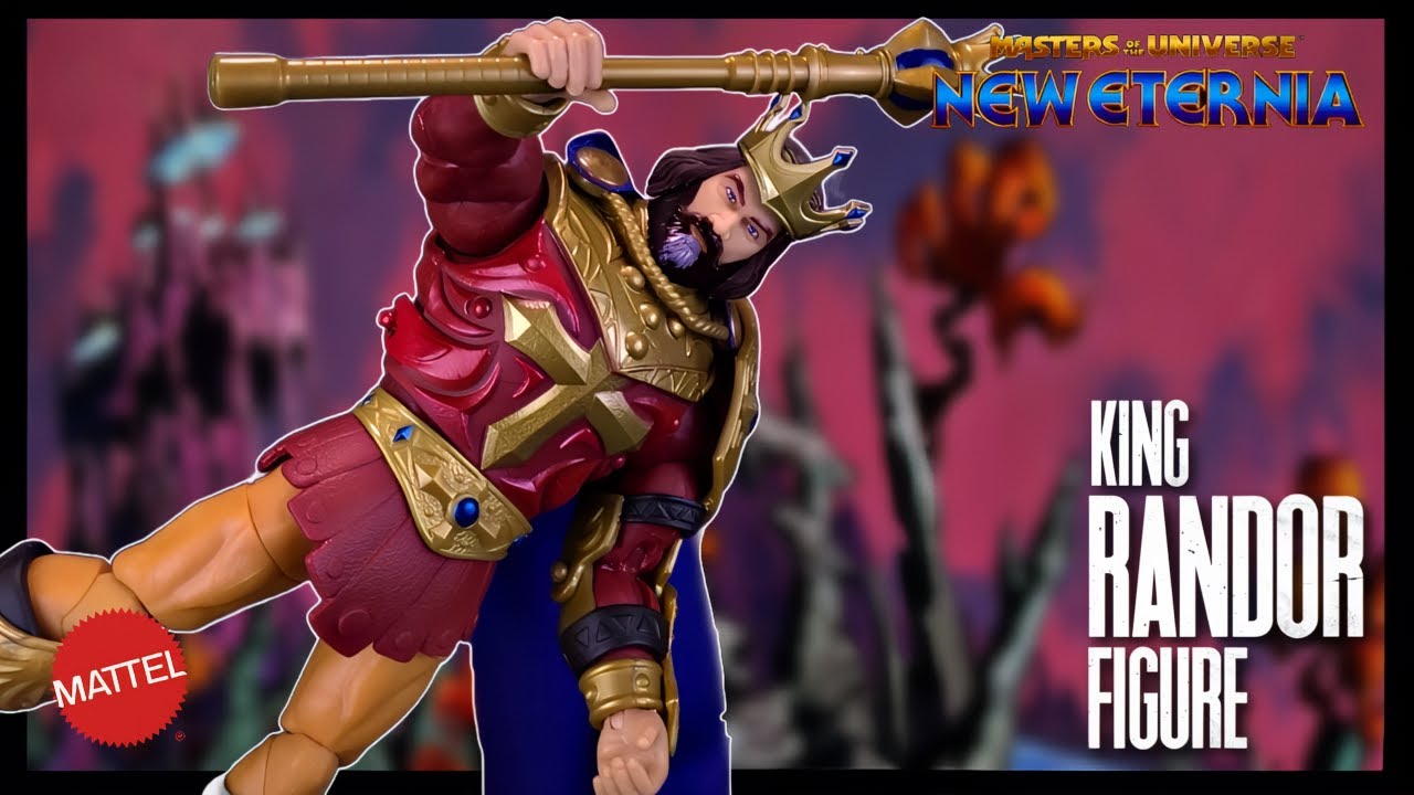 Mattel Masters Of The Universe New Eternia King Randor Figure | @TheReviewSpot