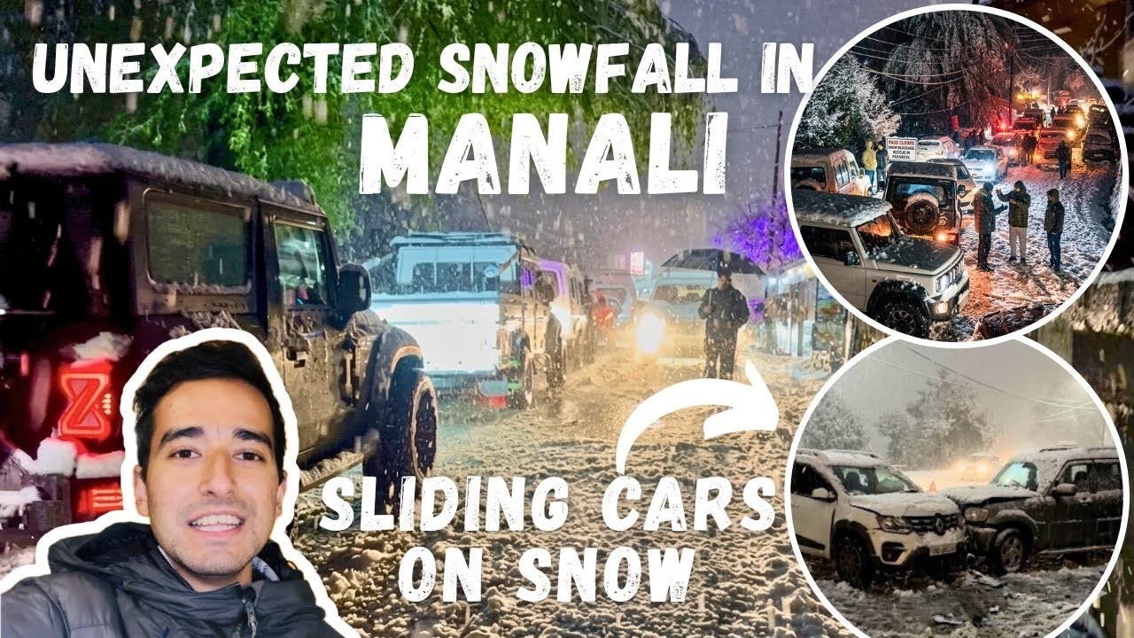 Snowfall in Manali 😍| Snow me Sabki Help ki | Manali Trip | Manali tourist places | Manali Tour