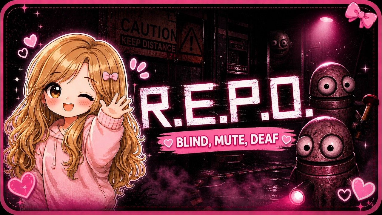 Blind, Mute, Deaf in Repo?! // R.E.P.O Gameplay