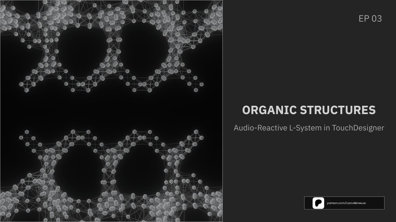 TouchDesigner Tutorial : Audio-Reactive L-System