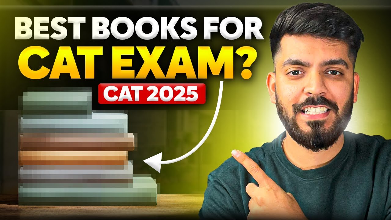 Best Books for CAT Exam ➤ CAT 2025 Preparation ✅