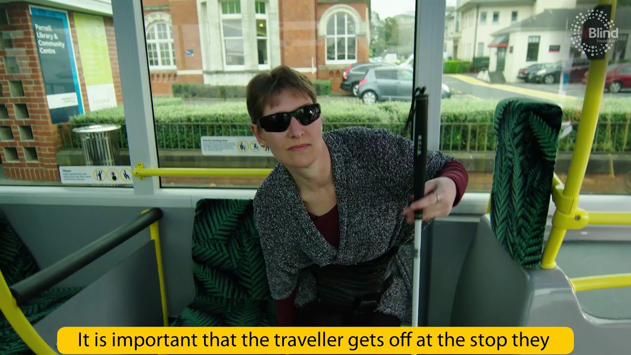 Blind Foundation Guiding Video - Buses