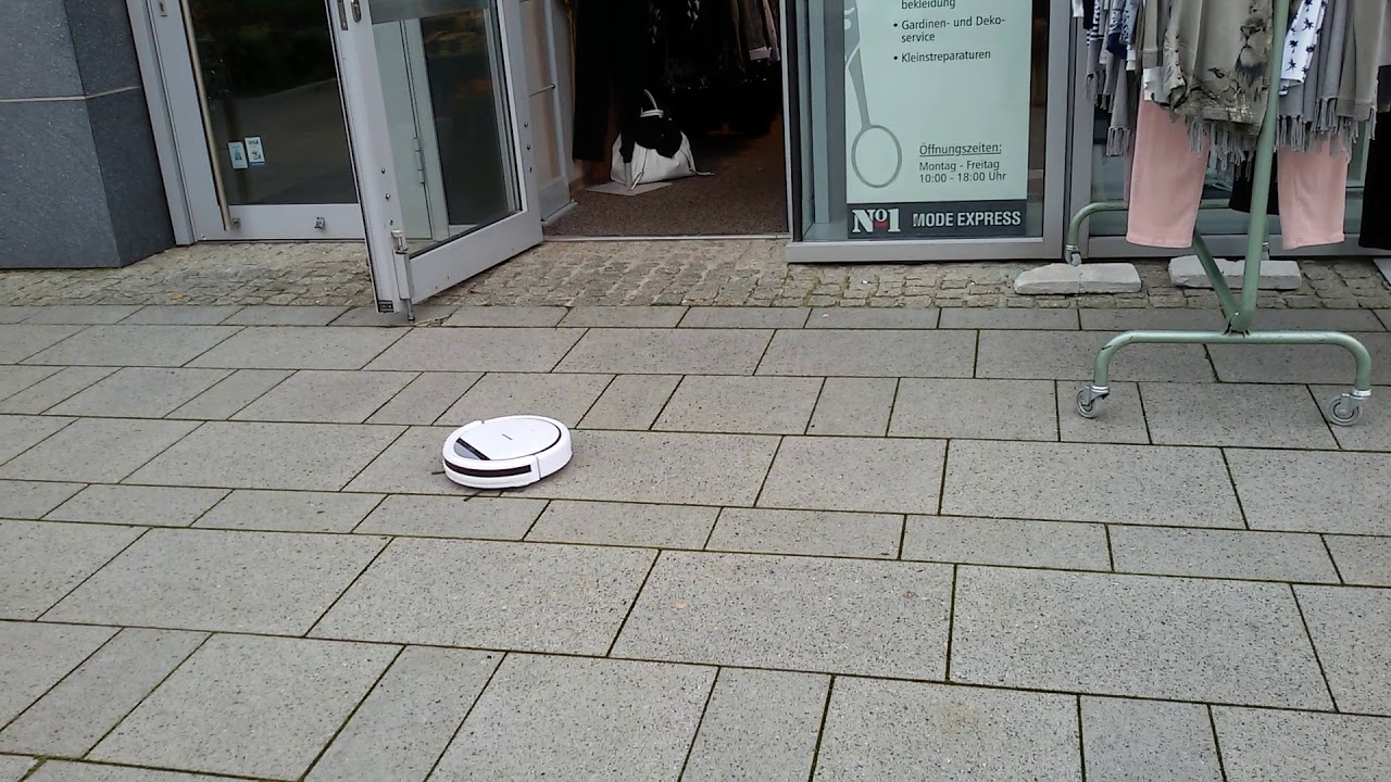 Breiter Weg in Magdeburg wird gesaugt 😀