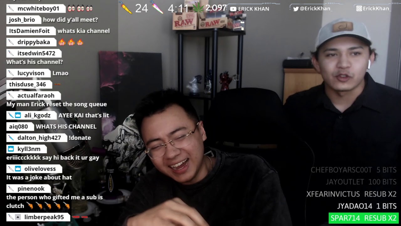 April 13 2020 Twitch Stream - ERICK KHAN SESHES WITH KINGKAI | Erick Khan Full Stream