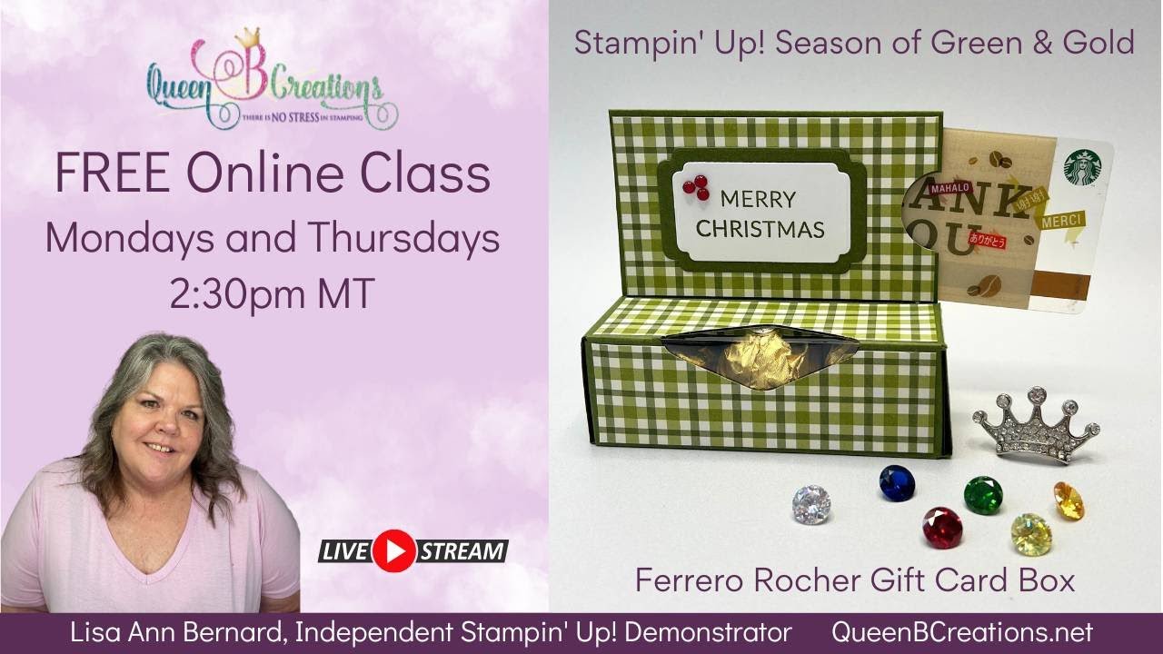👑 Ferrero Rocher Gift Card Holder Box