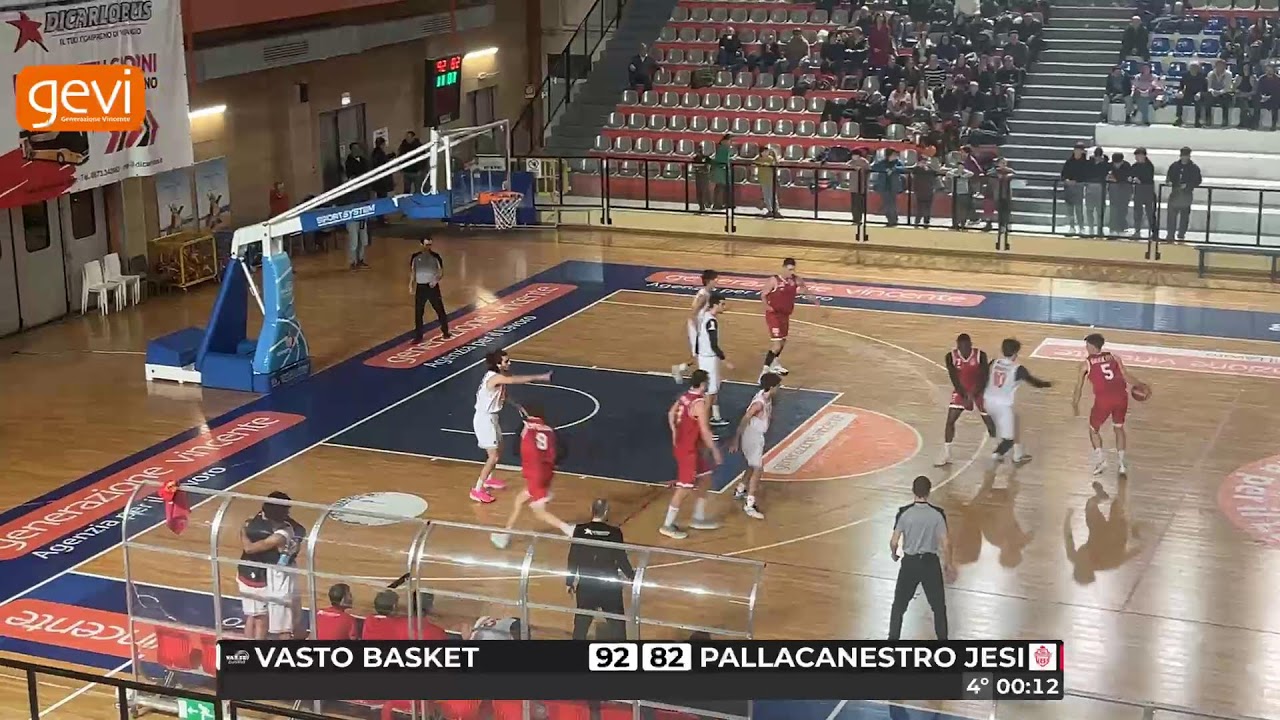 Generazione Vincente Vasto Basket - Pallacanestro Jesi