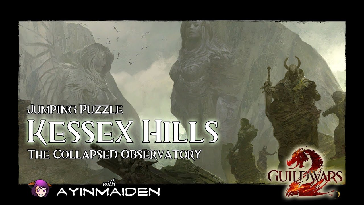 GW2 Jumping Puzzle - Kessex Hills (The Collapsed Observatory)