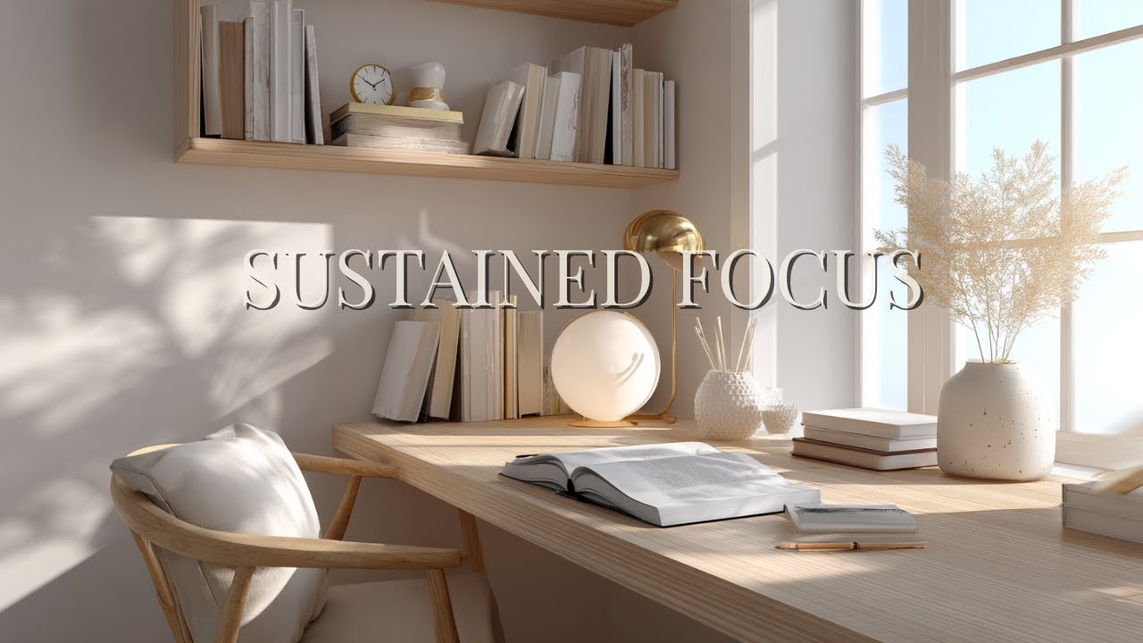 Deep Work – Sustained Focus for Studying & Working (100 Minutes)