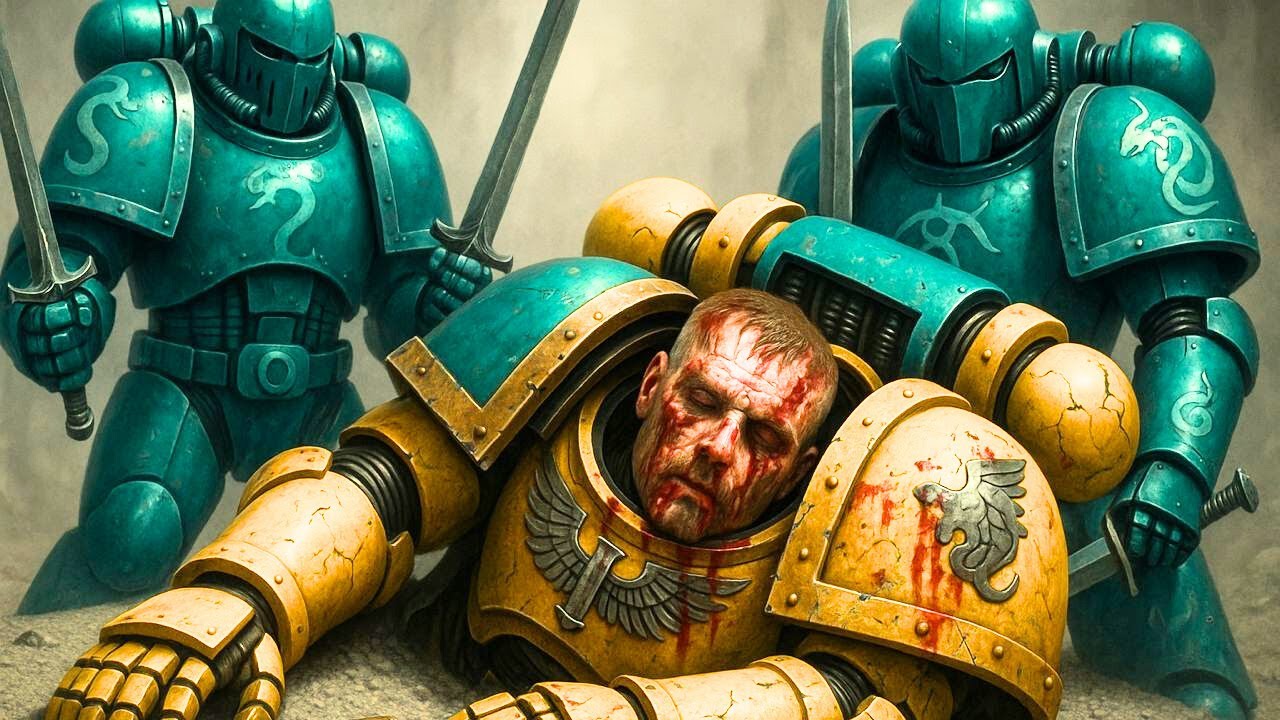 DARK ANGELS VS. ALPHA LEGION | A Warhammer 40K Horror Story