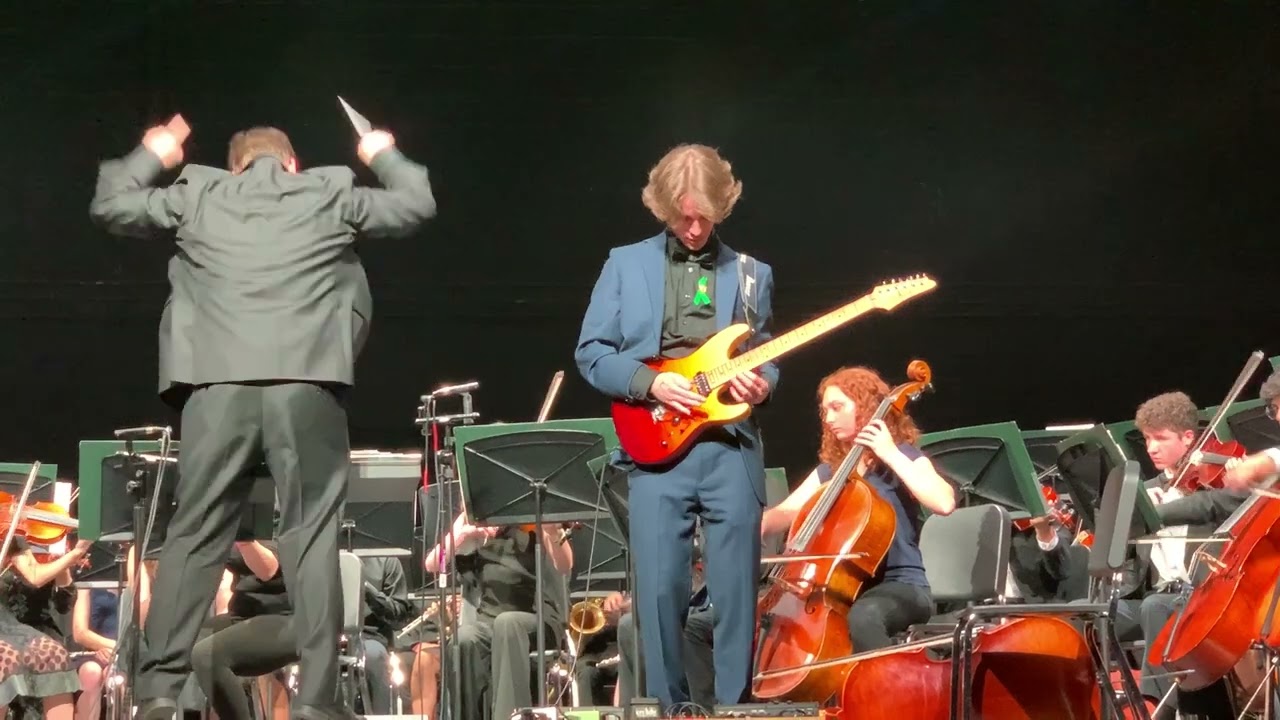 For the Love of God by Steve Vai - HIGH SCHOOL PERFORMANCE by Dylan Nieradka