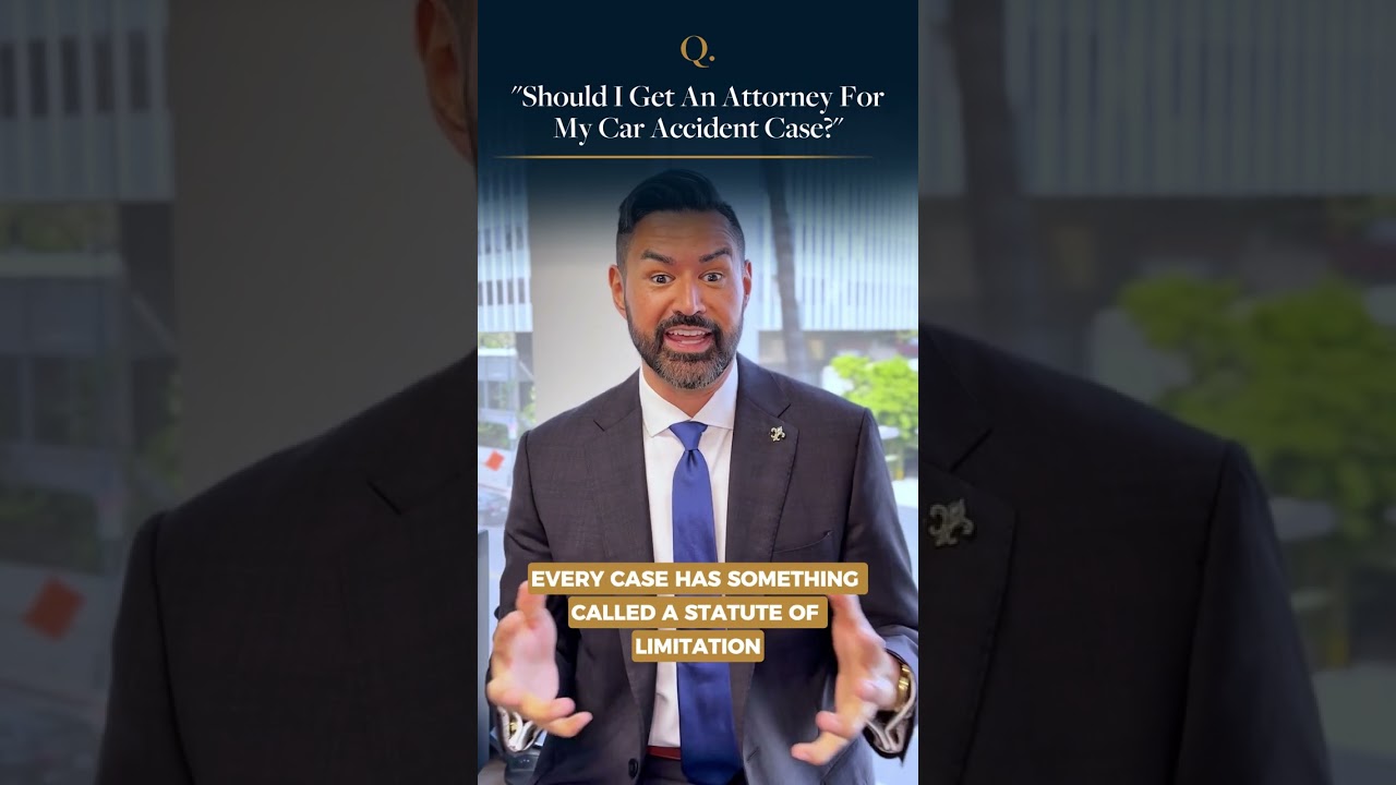"Should I get an attorney for my car accident case?"