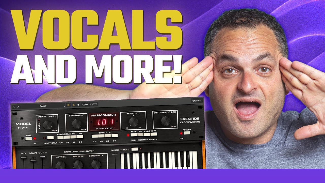 The UAD Eventide HK941 Harmonizer with Vocals and More