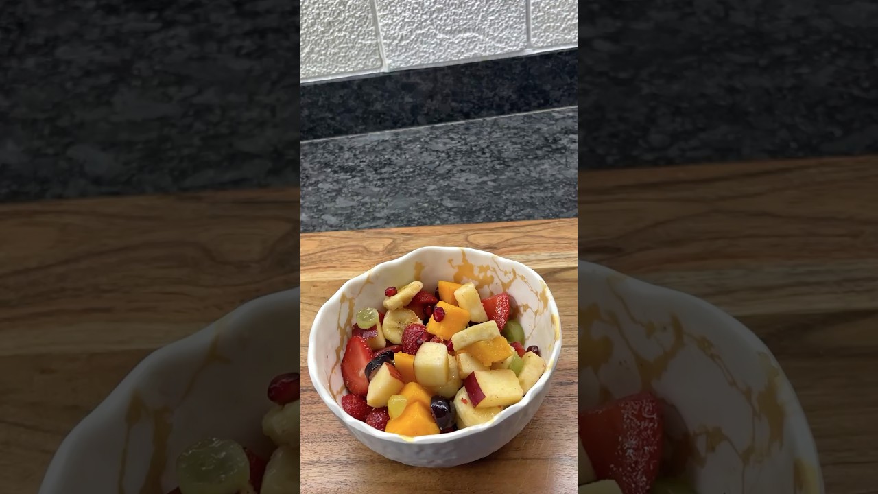 Ramadan Special Fruits Chaat Recipe #youtubeshorts #youtube #trending #trending #shorts #ramadan