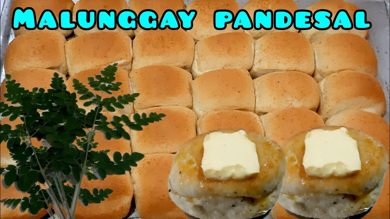 MALUNGAY PANDESAL RECIPE😲PAANO GUMAWA NG MALUNGGAY PANDESAL?HORSERADISH BREAD IDEAmano mano pandesal