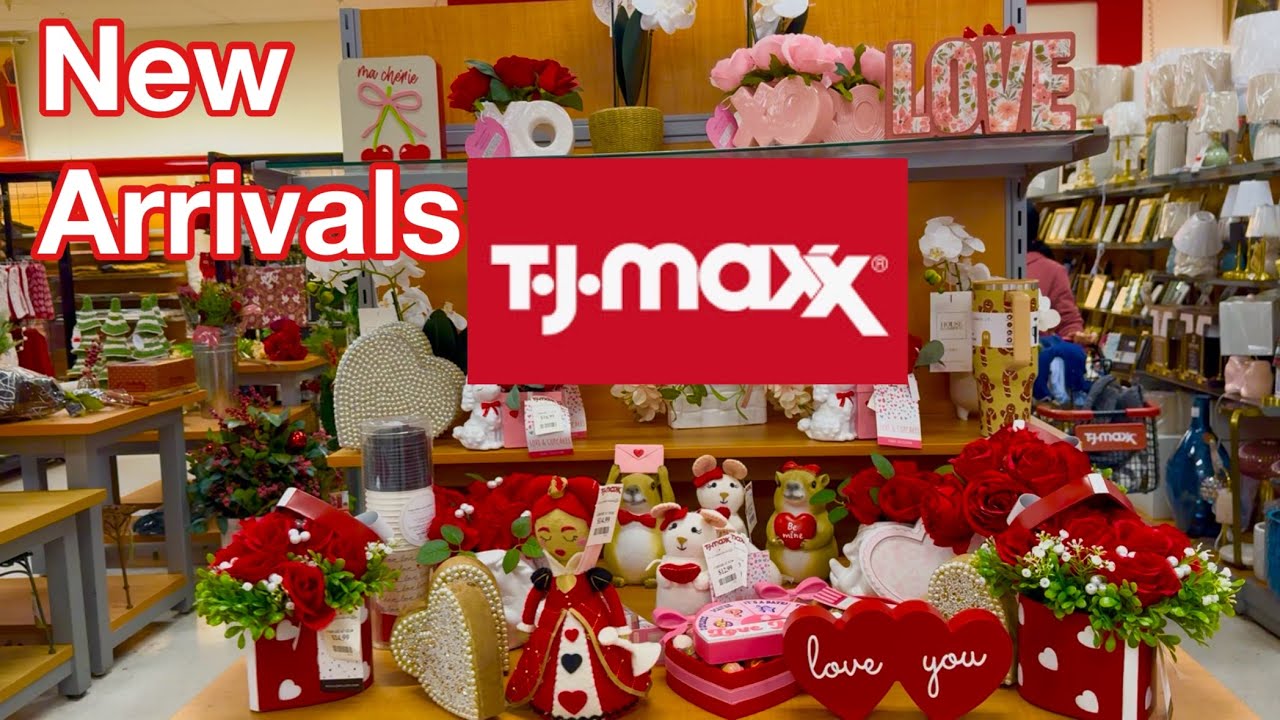 *НОВИНКИ* Обзор магазина TJ MAXX // Добавлены новые товары и товары ко Дню святого Валентина