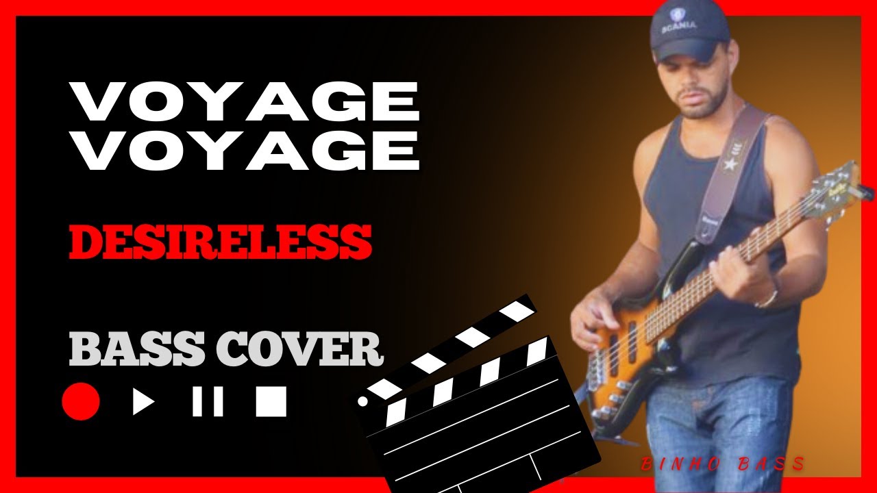 Voyage Voyage - Desireless (Bass Cover)