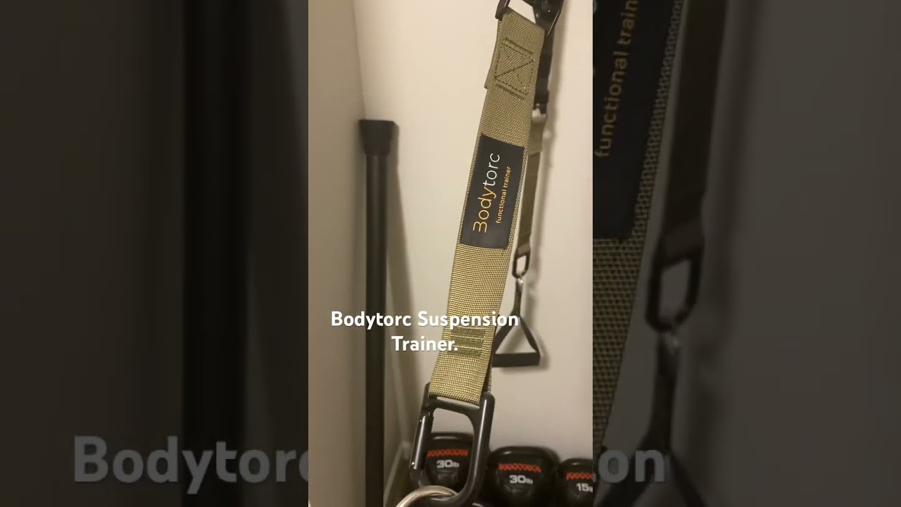 Bodytorc Suspension Trainer, Bodyweight Training Straps for Full Body Workouts at Home