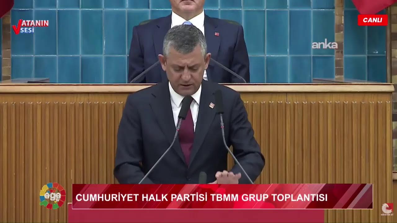 CUMHURİYET HALK PARTİSİ TBMM GRUP TOPLANTISI