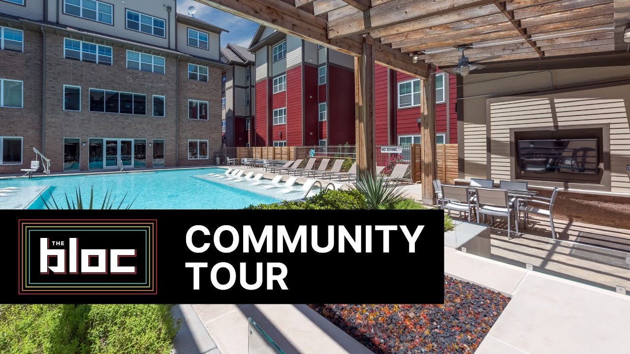 The Bloc Student Housing Community Tour TTU