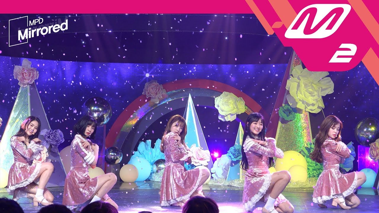 [Mirrored MPD직캠] 오마이걸 거울모드 직캠 '비밀정원(Secret Garden)' (OH MY GIRL FanCam) | @MCOUNTDOWN_2018.1.11