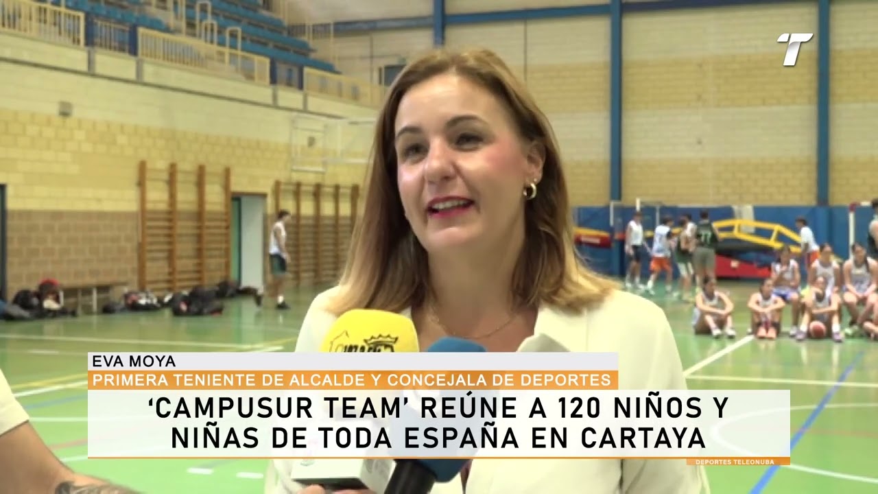 El Campus de Baloncesto &lsquo;Campusur Team&rsquo; re&uacute;ne a 120 ni&ntilde;os y ni&ntilde;as de toda Espa&ntilde;a