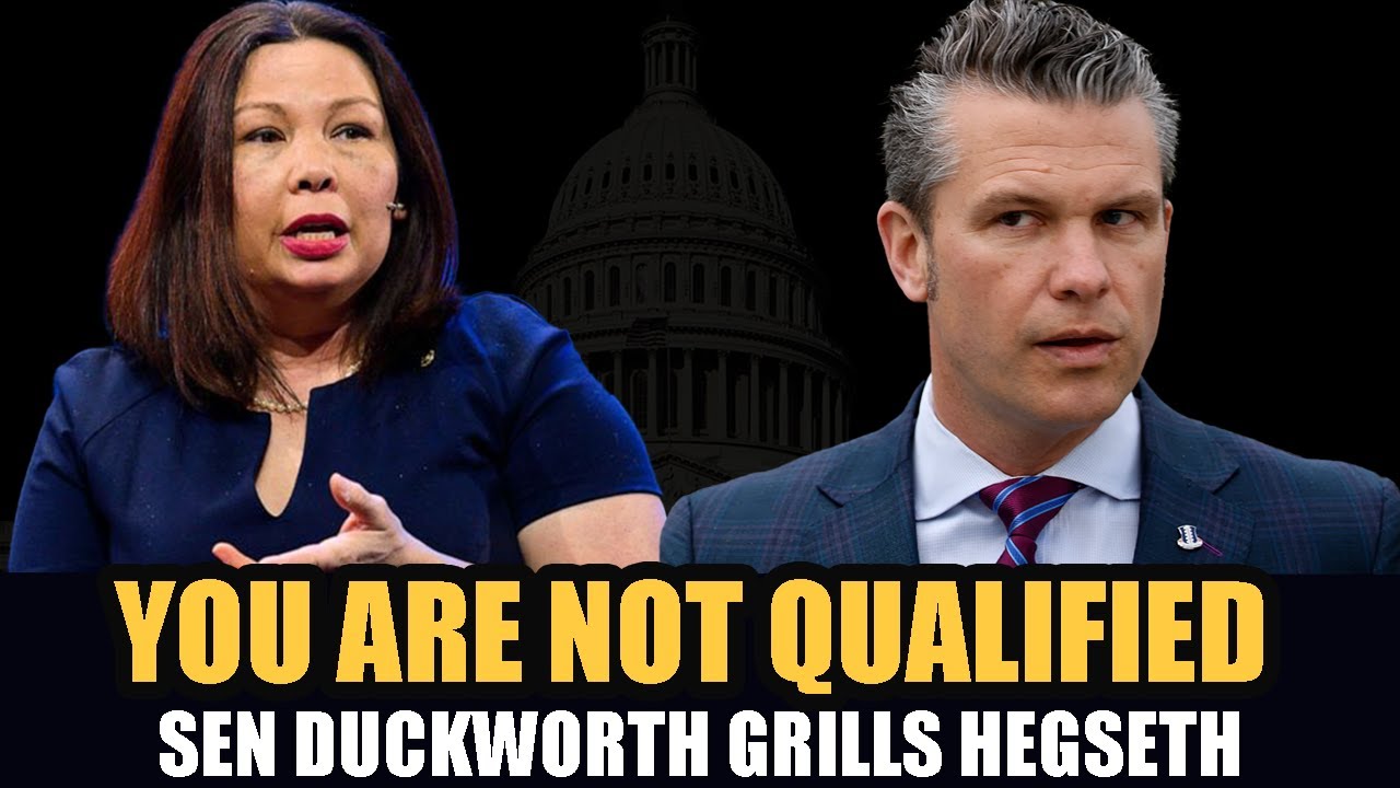 You Are Not Qualified: Duckworth Challenges Hegseth’s Defense Credentials