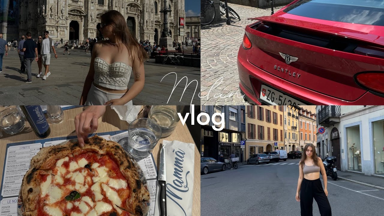 VLOG |📍Milan | шопінг, піца та суто дівочий вайб