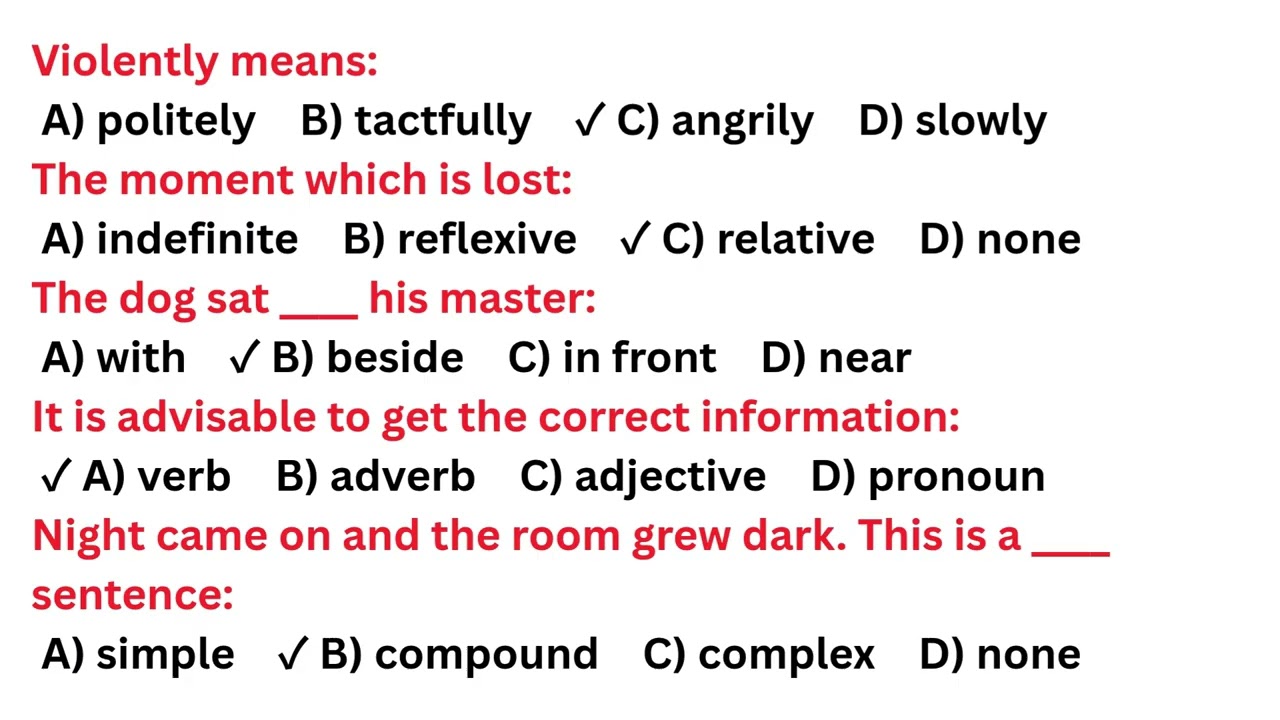 Class 9 English Most Important MCQs 2026 | 9th Class English Paper Preparation | Punjab Board