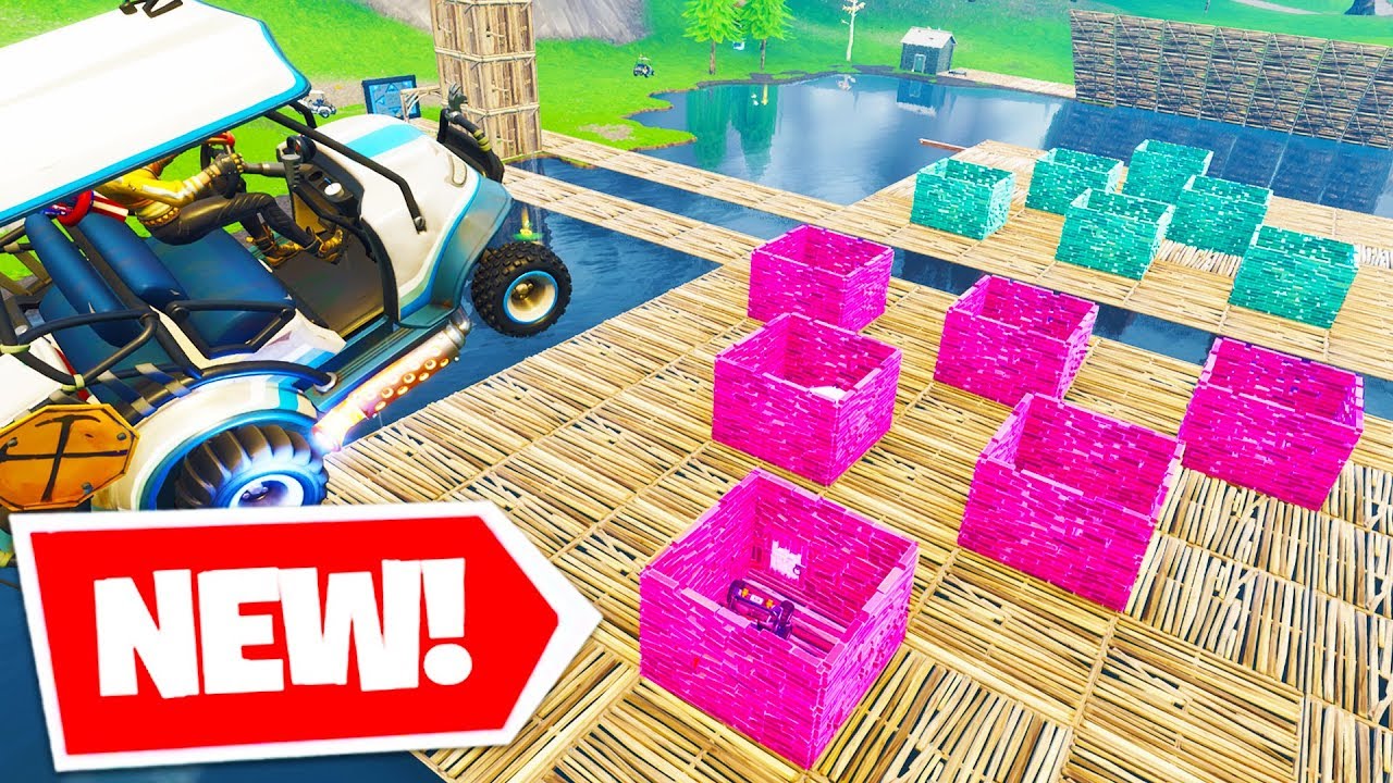 *NEW* FORTNITE PONG In Fortnite Battle Royale! | w/ Vikkstar123, KYRSp33dy, & Kenworth