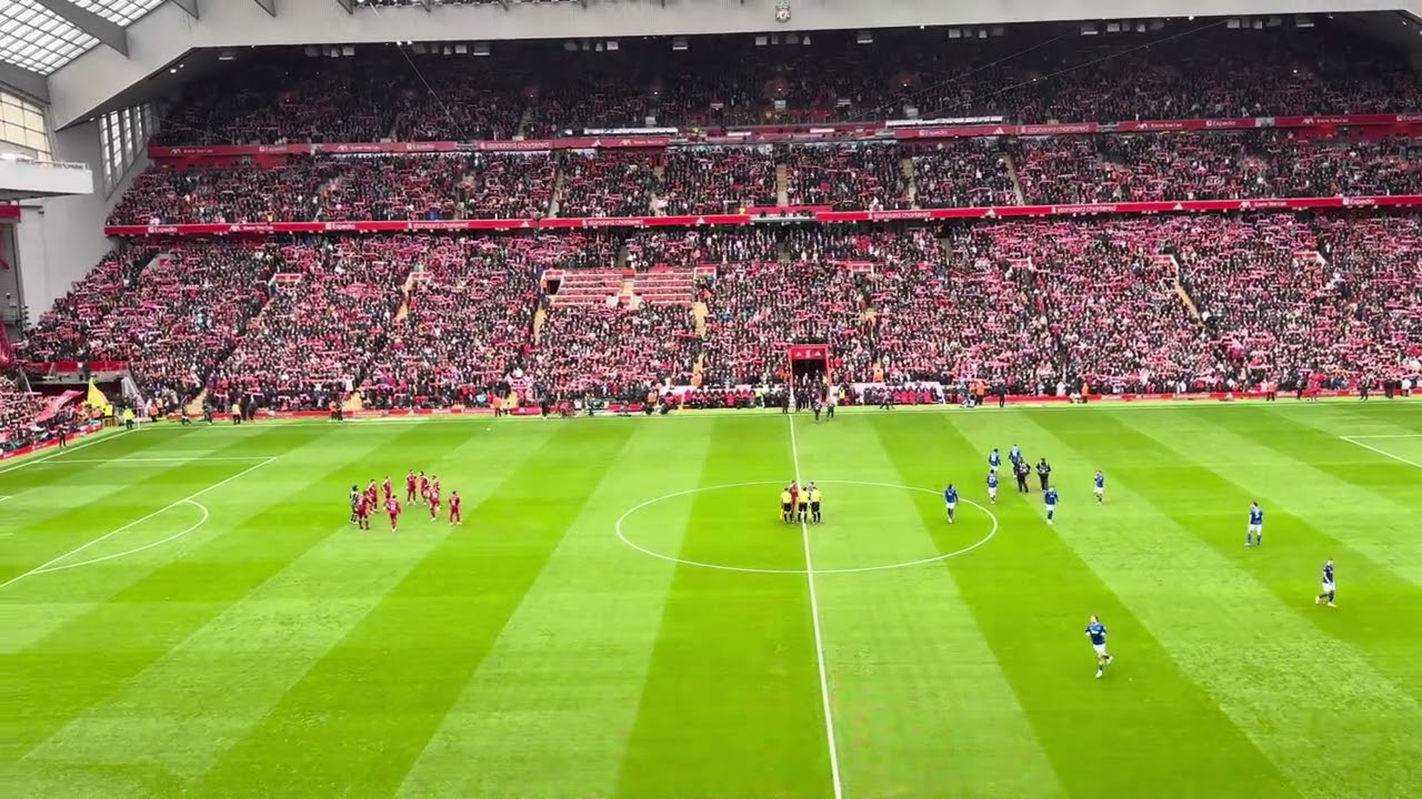LFC fans - Liverpool v Everton - Derby day YNWA