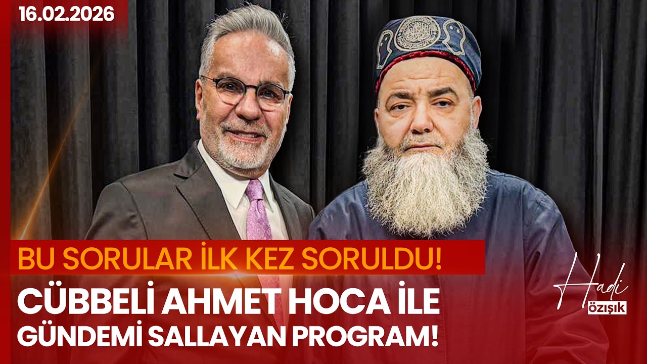 Hafız tartışması, gençlik, siyaset… Hepsi bu yayında! Cübbeli Ahmet Hoca