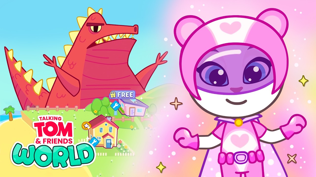 ⚡️ Heroes vs. Monster | Talking Tom & Friends: World Gameplay (NEW UPDATE)
