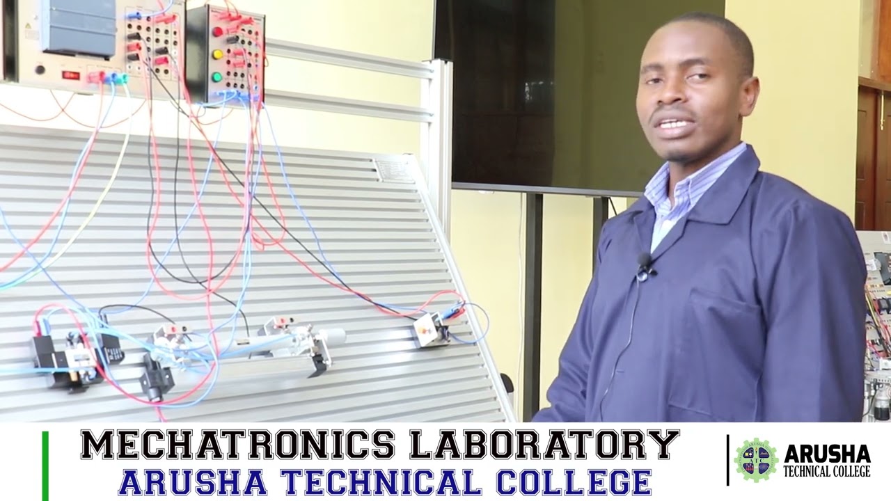 Mechatronics laboratory at ATC🔥💪🏿
