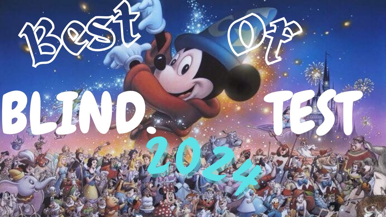 Best of BLIND TEST DISNEY (40 extraits) niveau intermédiaire