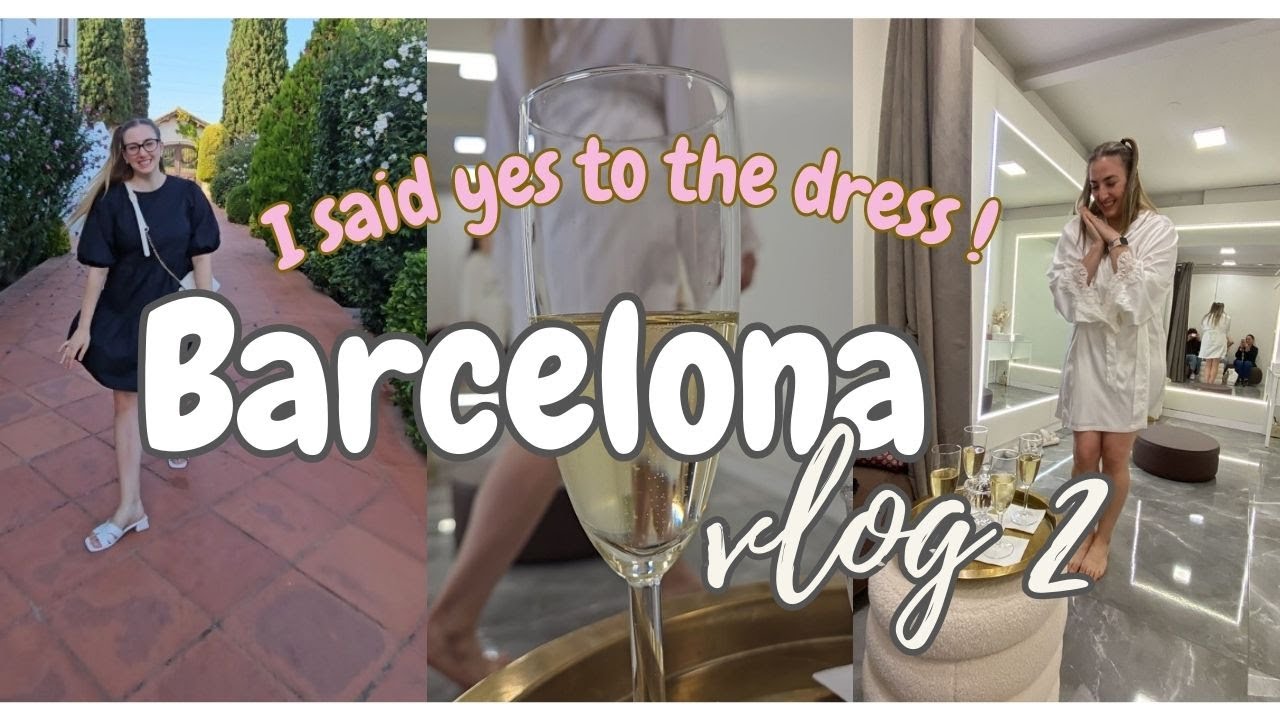 🌟SPAIN VLOG 2| Dije SÍ a un vestido y os muestro el lugar donde nos casamos!💍
