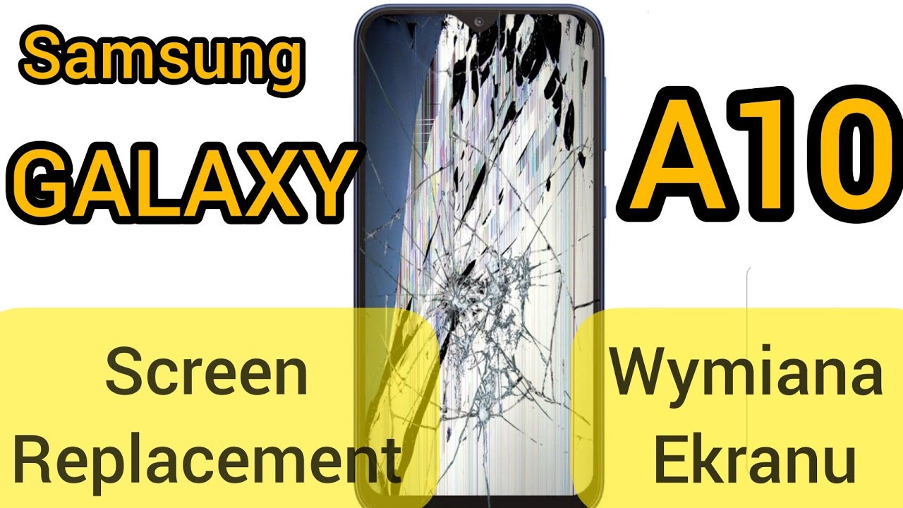 Samsung Galaxy A10 LCD Screen Replacement / Wymiana Ekranu, Wyświetlacza LCD