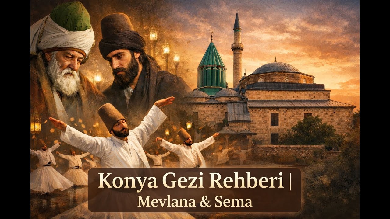 Konya Gezi Rehberi | 1. Bölüm – Mevlana, Şems ve Sema