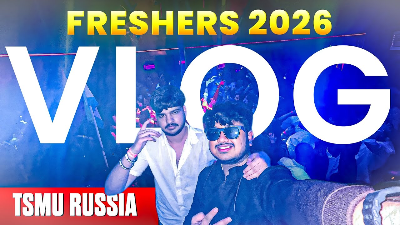 Fresher Party 2026 in Tver State Medical University 🔥 MBBS in Russia 🇷🇺