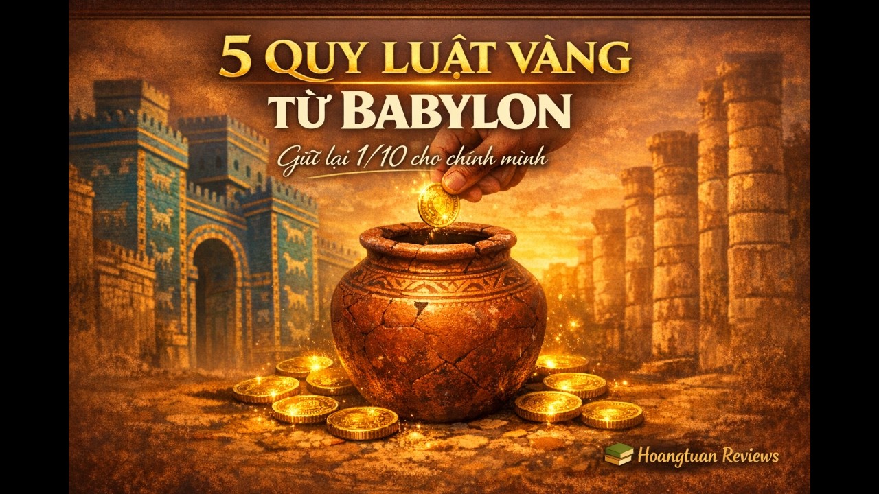 5 Quy Luật Vàng Từ Babylon: Bài Học Quan Trọng Nhất Mà Người Nghèo Không Bao Giờ Được Dạy