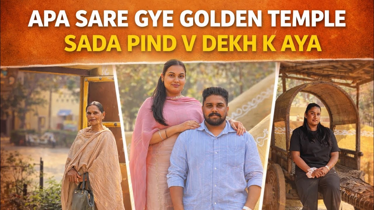 wmk GoLdAn TemPle de DaRsHaN kRN gYe 🙏 sAdA pINd dEkHyaA