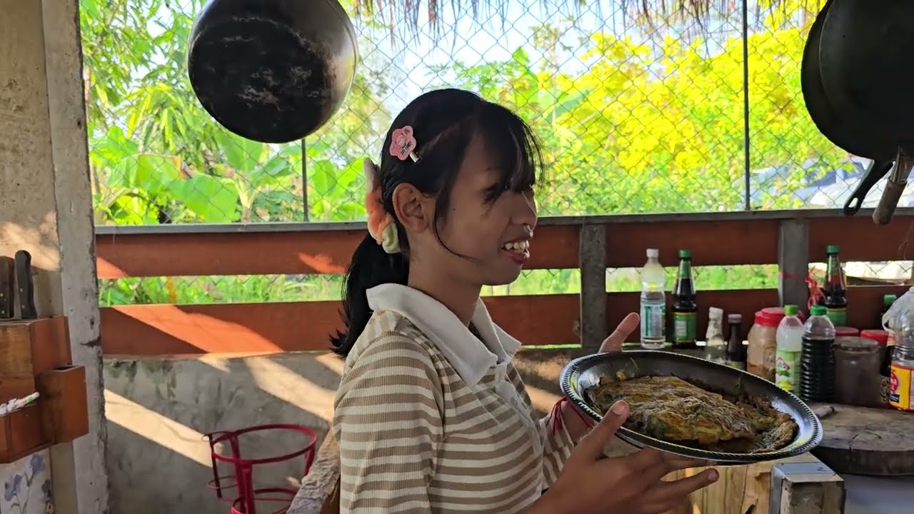น้องหมิวเข้าครัวทำเมนูนี้ก่อนออกเดินทาง​#ย่าอชิกกกอก 