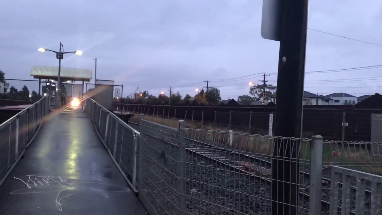 Express Train Through Ardeer Station